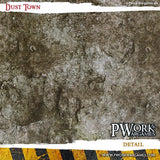 PWORK Wargames - Dust Town - Wargames Terrain Mat - Gap Games