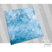 PWORK Wargames - Ice Planet - Wargames Terrain Mat - Gap Games