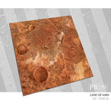 PWORK Wargames - Lands of Mars - Wargames Terrain Mat - Gap Games