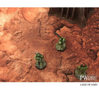 PWORK Wargames - Lands of Mars - Wargames Terrain Mat - Gap Games