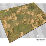 PWORK Wargames - Mediterranean - Wargame Mat - Gap Games