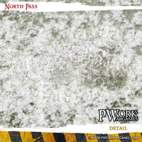 PWORK Wargames - North Pass - Wargames Terrain Mat - Gap Games