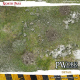 PWORK Wargames - North Pass - Wargames Terrain Mat - Gap Games