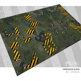 PWORK Wargames - Operation Alpha - Wargames Terrain Mat - Gap Games