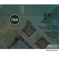 PWORK Wargames - Operation Delta - Wargames Terrain Mat - Gap Games