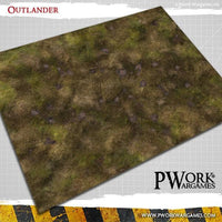 PWORK Wargames - Outlander - Wargames Terrain Mat - Gap Games