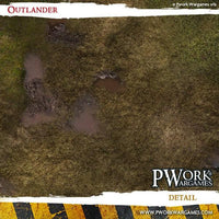 PWORK Wargames - Outlander - Wargames Terrain Mat - Gap Games