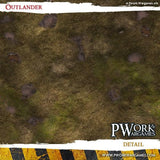 PWORK Wargames - Outlander - Wargames Terrain Mat - Gap Games