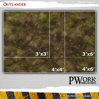 PWORK Wargames - Outlander - Wargames Terrain Mat - Gap Games