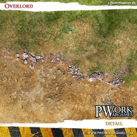 PWORK Wargames - Overlord - Wargames Terrain Mat - Gap Games