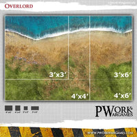 PWORK Wargames - Overlord - Wargames Terrain Mat - Gap Games