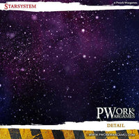 PWORK Wargames - Star System - Wargames Terrain Mat - Gap Games