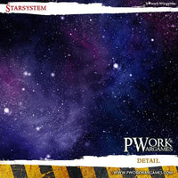 PWORK Wargames - Star System - Wargames Terrain Mat - Gap Games