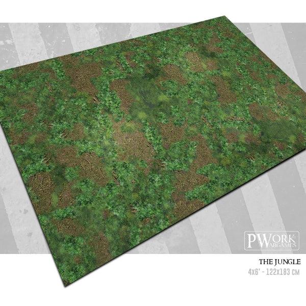 PWORK Wargames - The Jungle - Wargame Mat - Gap Games