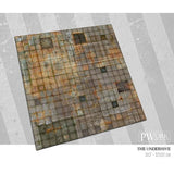 PWORK Wargames - The Underhive - Wargames Terrain Mat - Gap Games