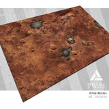 PWORK Wargames - Total Recall - Wargames Terrain Mat - Gap Games