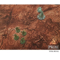 PWORK Wargames - Total Recall - Wargames Terrain Mat - Gap Games