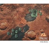 PWORK Wargames - Total Recall - Wargames Terrain Mat - Gap Games