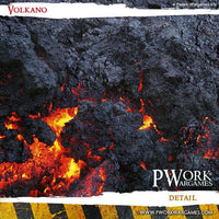 PWORK Wargames - Volkano - Wargames Terrain Mat - Gap Games