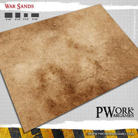 PWORK Wargames - War Sands - Wargames Terrain Mat - Gap Games