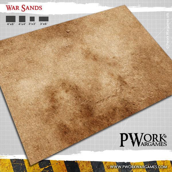 PWORK Wargames - War Sands - Wargames Terrain Mat - Gap Games