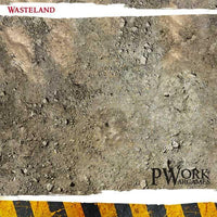 PWORK Wargames - Wasteland - Wargames Terrain Mat - Gap Games