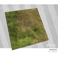 PWORK Wargames - Woodland - Wargames Terrain Mat - Gap Games