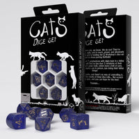 Q Workshop - Cats Dice Set - Meowster Dice Set 7 - Gap Games