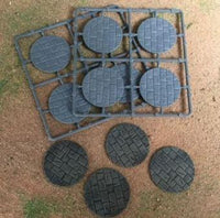 Renedra Bases - 50mm Diameter Paved Bases (8) - Gap Games