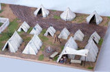 Renedra Terrain - Mixed Tents (Plastic) - Gap Games