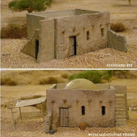 Renedra Terrain - Mud Brick House (Plastic) - Gap Games