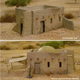 Renedra Terrain - Mud Brick House (Plastic) - Gap Games