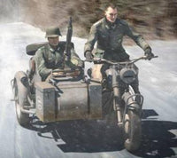 Rubicon Models - German R75 Motorcycle w Sidecar - ETO - Gap Games