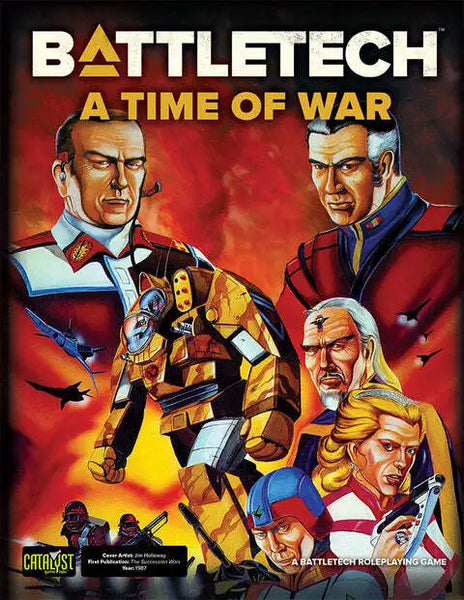 Battletech A Time of War RPG (Vintage Cover)