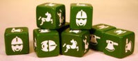 Saga - Anglo Danish / Anglo Saxon / Era of Princes Dice (8) - Gap Games