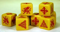 Saga - Welsh / Strathclyde Dice (8) - Gap Games