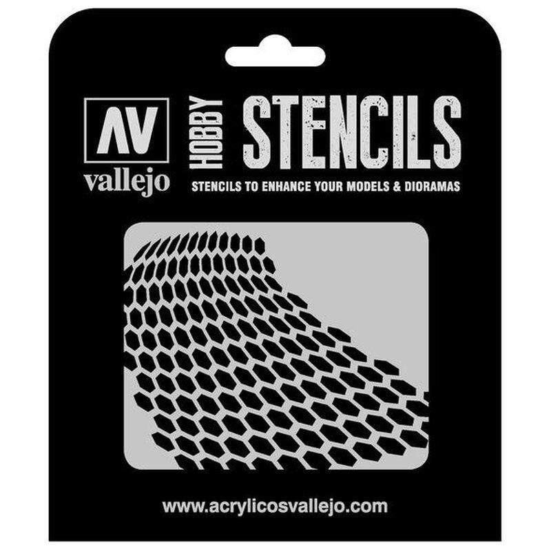 SALE Vallejo Stencils - Sci Fi Fantasy - Distorted Honeycomb – Gap Games