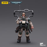 Warhammer Collectibles: 1/18 Scale Astra Militarum Cadian Command Squad Veteran with Master Vox - Pre-Order - Gap Games