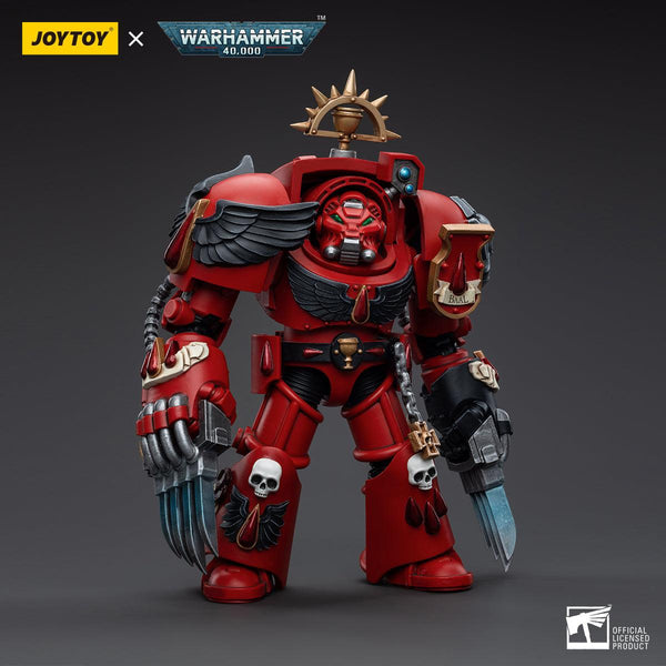 Warhammer Collectibles: 1/18 Scale Blood Angels Assault Terminators Brother Tyborel - Gap Games