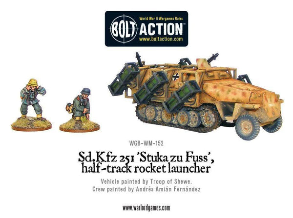 Sd.Kfz 251 'Stuka Zu Fuss', Halftrack Rocket Launcher - Gap Games