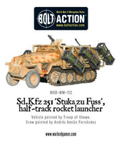 Sd.Kfz 251 'Stuka Zu Fuss', Halftrack Rocket Launcher - Gap Games