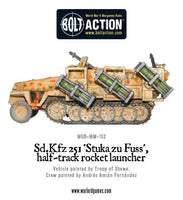 Sd.Kfz 251 'Stuka Zu Fuss', Halftrack Rocket Launcher - Gap Games