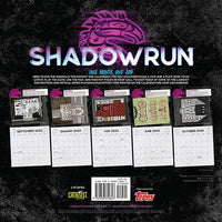 Shadowrun RPG 16 Month Calendar Game Maps - Gap Games