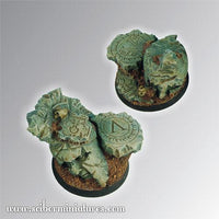 Spartan Ruins 40 mm round bases set2 (2) - Gap Games