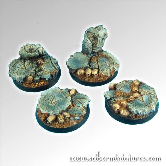 Spartan Ruins 40 mm round bases set3 (2) - Gap Games