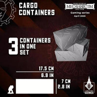 TABLETOP SCENICS Cargo Containers (3) - Gap Games