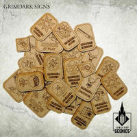 TABLETOP SCENICS Grimdark Signs - Gap Games