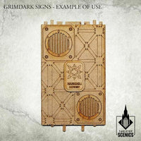 TABLETOP SCENICS Grimdark Signs - Gap Games