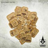 TABLETOP SCENICS Hazard Signs - Gap Games