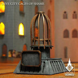 TABLETOP SCENICS Hive City Cages of Shame - Gap Games